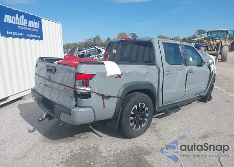 2022 Nissan Frontier Pro-X 4X2 from USA, damaged, VIN 1N6ED1EJ3NN662146